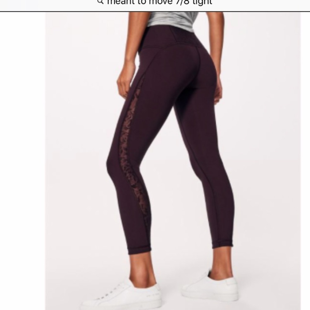 Lululemon meant to move 7/8 tight